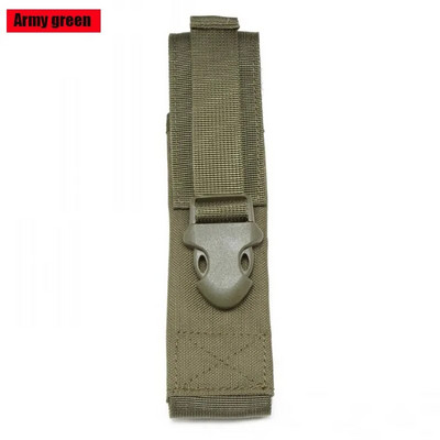 Torbica za taktičku svjetiljku Vojni Molle patrolni štap MP5 torbica za držač svjetiljke Prijenosni vanjski lovački nož Torbica oko struka