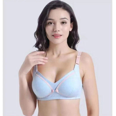 Grudnjak za dojenje Trudnička odjeća za trudnice Grudnjak za dojenje Pamučni grudnjak za trudnice s otvorenim grudima