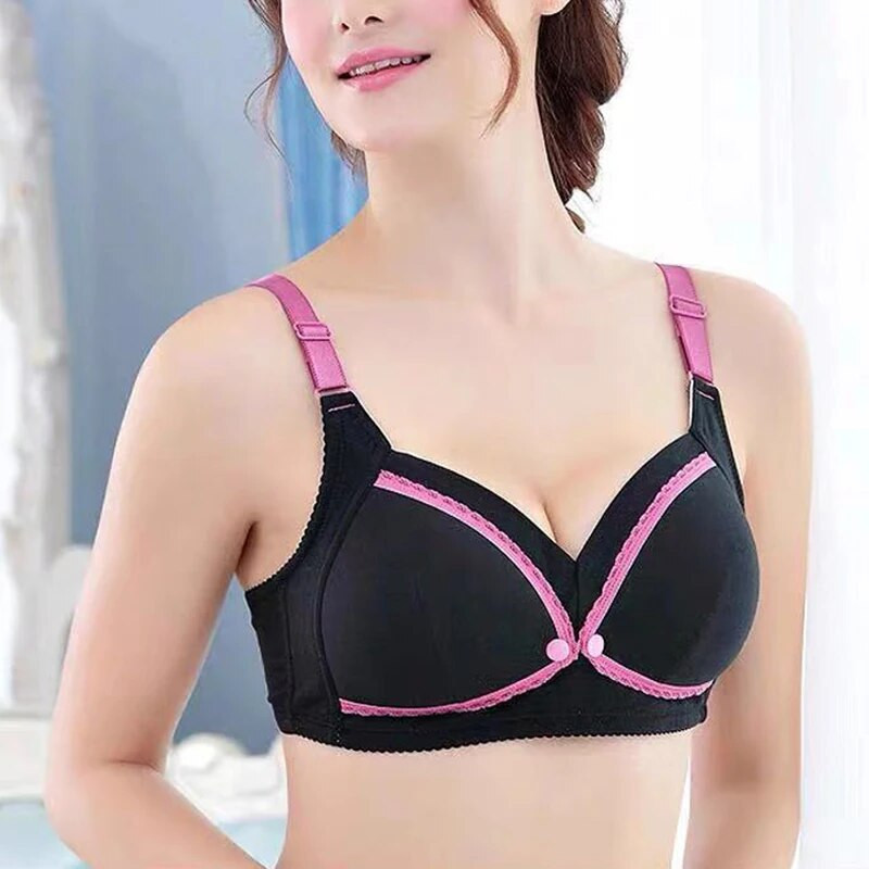 Σουτιέν Θηλασμού Γυναικεία Βραδιές Θηλασμού Εσώρουχα εγκυμοσύνης Ανοιχτό Κύπελλο Σουτιέν Θηλασμού Σουτιέν θηλασμού Μπροστινό κλείσιμο Σουτιέν Ρούχα εγκυμοσύνης