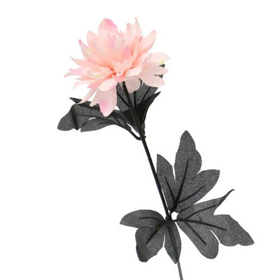 Burgundry Dahlia Crni umjetni cvjetni grana Svadbeni cvjetni zidni aranžman Materijali Noć vještica Lažni cvjetni stol Dekoracija doma