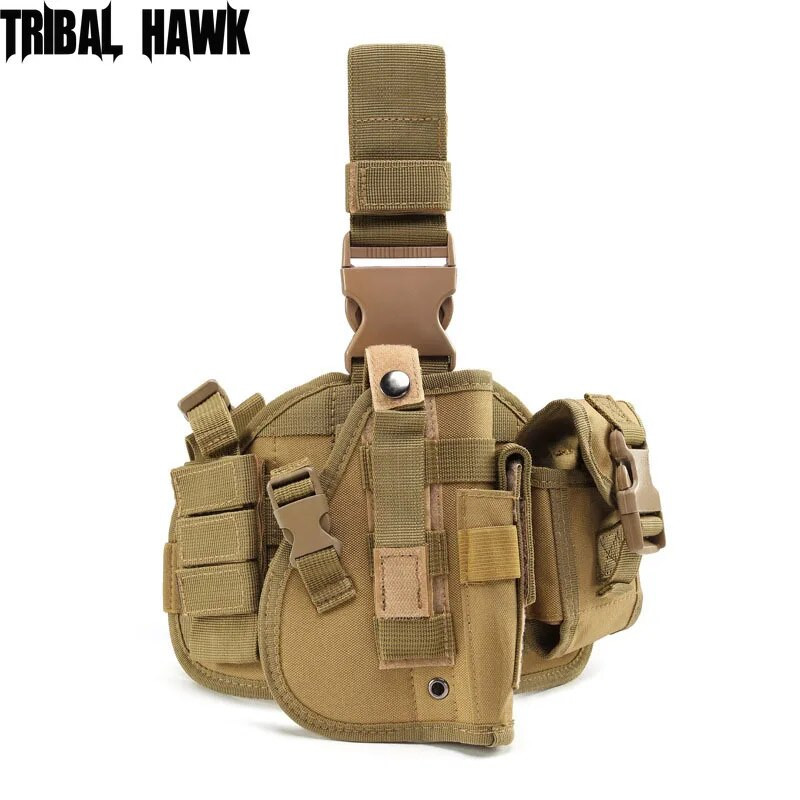 Višenamjenska taktička futrola, univerzalna futrola za pištolj, futrola za noge, torbica za spremnik, torbica za lov, futrola za airsoft pojas