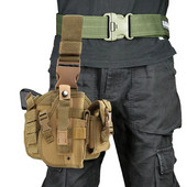 Taktička futrola za bedra Policijska vojna futrola za nogu za airsoft pištolj Ratna igra Podesiva futrola za lov na otvorenom Pucanje za noge