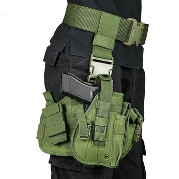 Πολεμική θήκη Tactical Thigh Holster Police Military Airsoft Pistol Leg Θήκη Πολεμικού Παιχνιδιού Ρυθμιζόμενο Υπαίθριο Κυνήγι Σκοποβολής Drop Leg Holster
