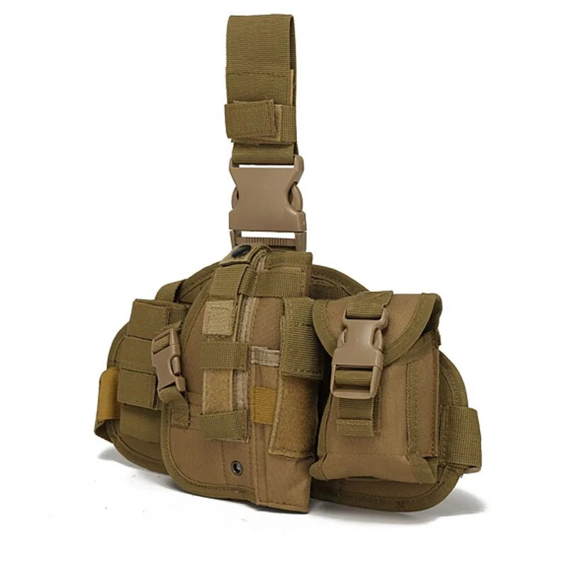 Taktička futrola za bedra Policijska vojna futrola za nogu za airsoft pištolj Ratna igra Podesiva futrola za lov na otvorenom Pucanje za noge
