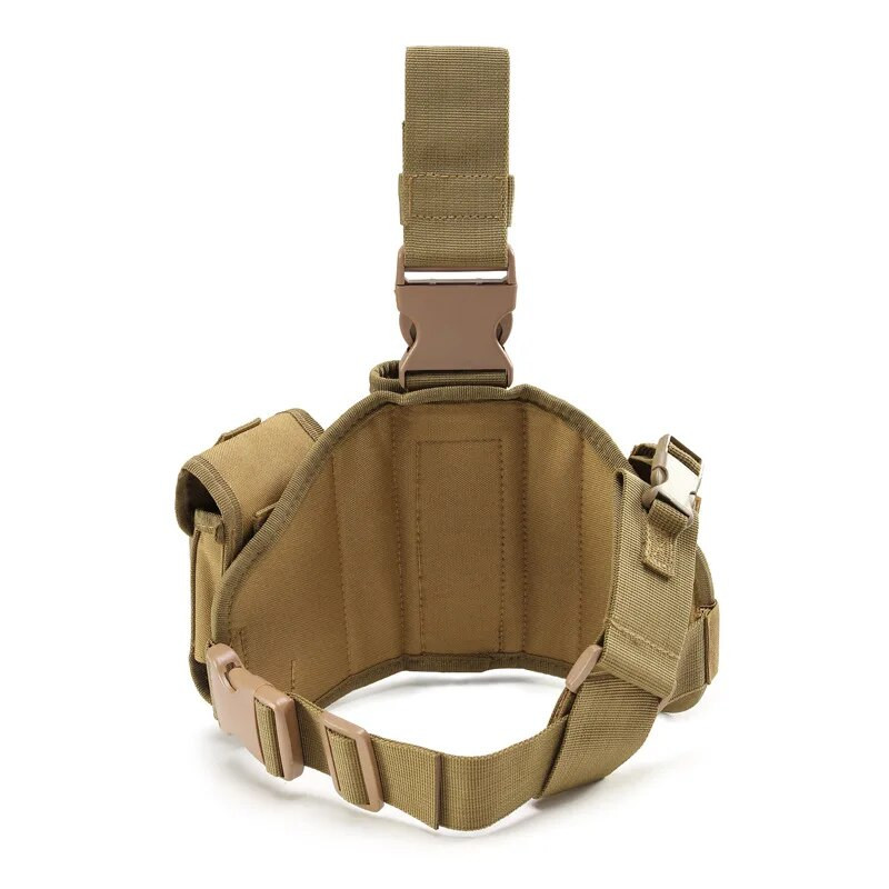 Taktička futrola za bedra Policijska vojna futrola za nogu za airsoft pištolj Ratna igra Podesiva futrola za lov na otvorenom Pucanje za noge