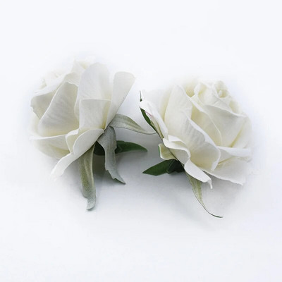 5/10 tk kunstlilled kodukaunistuseks Pulmapruut randme siidist roosid pea materjal Scrapbooking jõuludekoratiivne pärg