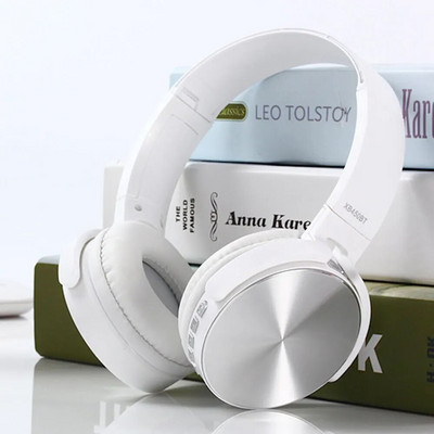 HIFI Stereo slušalice Bluetooth slušalice Glazbene slušalice FM i podrška za SD karticu s mikrofonom za mobitel Xiaomi Iphone Sumsamg Tablet