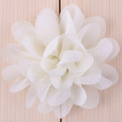 20 TK 7cm šifoonist marli lilledega kunstkangast siidist lillepea meisterdamiseks pulmapeoks Kodukaunistusteks lillepärja väljalõigete album