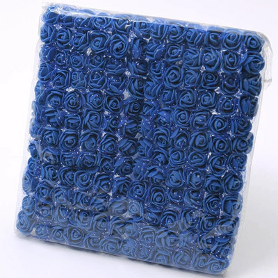 144 τμχ Mini Lace Pe Rose Foam Flower Heads Bouquet for Wedding Home Decoration Scrapbooking DIY Wreath Artificia Flowers