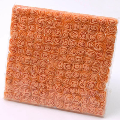 144 τμχ Mini Lace Pe Rose Foam Flower Heads Bouquet for Wedding Home Decoration Scrapbooking DIY Wreath Artificia Flowers