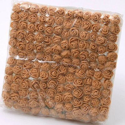 144 τμχ Mini Lace Pe Rose Foam Flower Heads Bouquet for Wedding Home Decoration Scrapbooking DIY Wreath Artificia Flowers