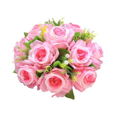 Kuglice od umjetnog cvijeća od ruže od 26 cm Vjenčanje Rimski stup Vodič za ceste Dekoracije Rođendanska zabava Prekrasni središnji buket