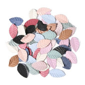 50/100Pcs 3.5cm Jesenje lišće Umjetno lišće drveća DIY Ručno izrađeni vijenac Scrapbooking Vjenčanje Kućni ukras Poklon Lažni cvijet