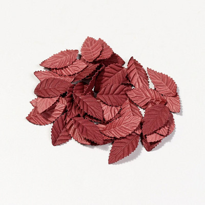 50/100Pcs 3.5cm Jesenje lišće Umjetno lišće drveća DIY Ručno izrađeni vijenac Scrapbooking Vjenčanje Kućni ukras Poklon Lažni cvijet