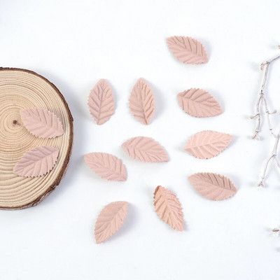 50/100Pcs 3.5cm Jesenje lišće Umjetno lišće drveća DIY Ručno izrađeni vijenac Scrapbooking Vjenčanje Kućni ukras Poklon Lažni cvijet