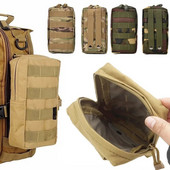 600D Tactical Molle System Medicinska torbica Utility EDC Alat Dodatna oprema oko struka Torbica za telefon Airsoft Lovačka torba Oprema za vanjske aktivnosti