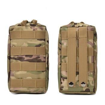 600D Tactical Molle System Медицинска чанта Помощен инструмент EDC Инструмент Аксесоар Пакет за кръста Калъф за телефон Еърсофт ловна чанта Оборудване на открито