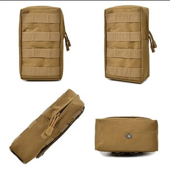 600D Tactical Molle System Medical Pouch Utility Αξεσουάρ EDC Πακέτο μέσης Θήκη τηλεφώνου Airsoft Τσάντα κυνηγιού Εξοπλισμός εξωτερικού χώρου