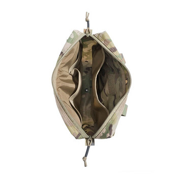 Διπλό στρώμα Στρατιωτικό EDC Pack Ανδρικά Tactical Molle Waist τσάντα Nylon γιλέκο κρεμαστή θήκη Fanny Pack Κάμπινγκ Αξεσουάρ κυνηγιού Τσάντες