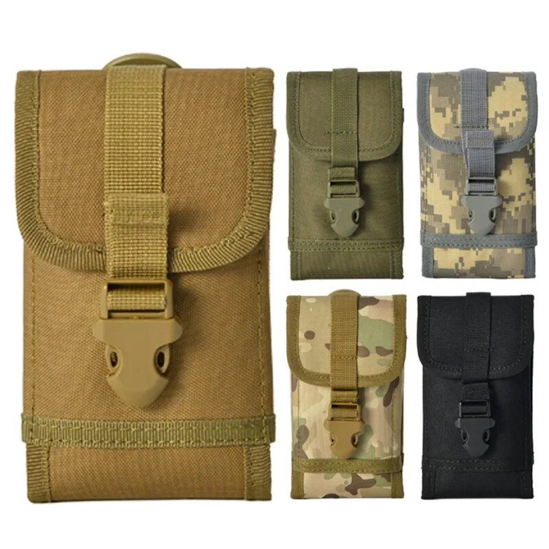Outdoor Tactical Molle lietderības soma Kempings Medības Vidukļa somu komplekts Militārā tālruņa jostas maciņa kartes atslēgas futrālis lukturīšu turētājs