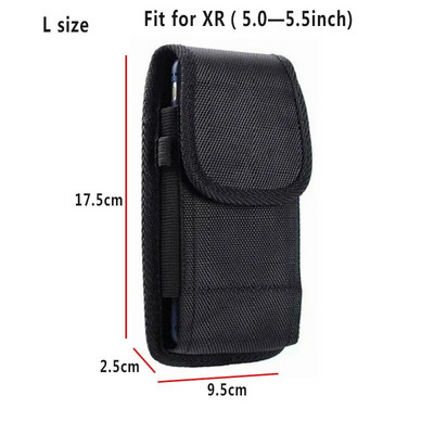 Τακτική θήκη κινητού τηλεφώνου Molle 5,5 ιντσών Θήκη EDC Θήκη εξωτερικής θήκης κινητού τηλεφώνου Πακέτο εργαλείων μέσης Αξεσουάρ κυνηγιού Θήκη τσαντών