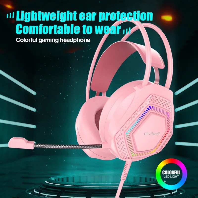 AK5 austiņas spēļu austiņas galddators klēpjdators spēļu vistas ēšanas austiņas CF ēd vistas kvēlojošs