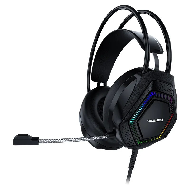 AK5 austiņas spēļu austiņas galddators klēpjdators spēļu vistas ēšanas austiņas CF ēd vistas kvēlojošs