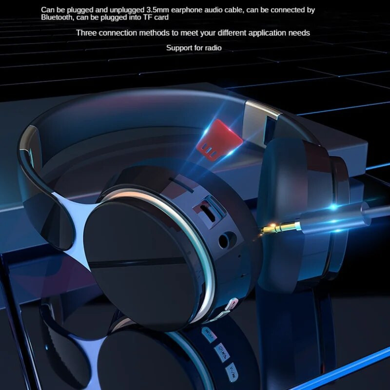 TWS True Wireless Headworn Bluetooth slušalice V5.2 07S Sportske sklopive teleskopske računalne igre All Inclusive slušalice 2023