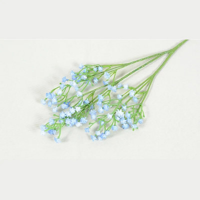 1/3/5 kom 52 cm Bijelo Umjetno cvijeće za dječji dah Gypsophila DIY buket za vjenčanje Dekoracija doma Plastično lažno cvijeće