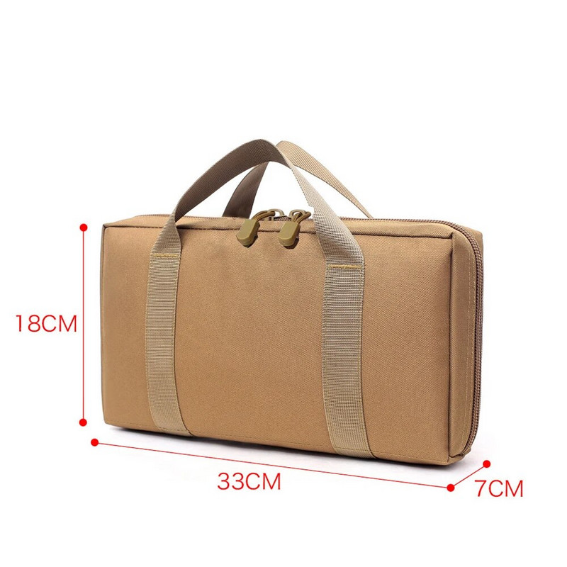 Taktička torba za pištolj, torbica, univerzalna skrivena torba za pohranu pištolja, torbica za spremnike, pribor za lov, ručna torbica za pohranu raznih stvari