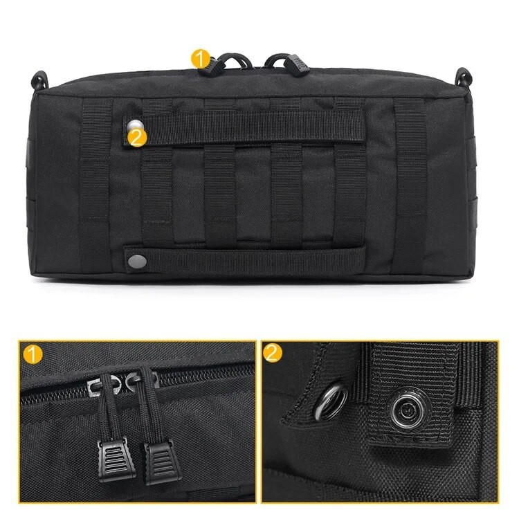 Taktička Molle torbica za sportove na otvorenom Višenamjenska torbica velikog kapaciteta Torba za kratka putovanja za lov Paintball