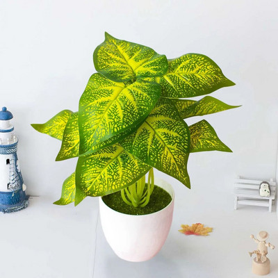 Τεχνητή λεμονιά ψεύτικα λουλούδια σε γλάστρες Ψεύτικο γραφείο φυτών Εξωτερική αυλή Παράθυρο κήπου Μπαλκόνι φυτό σε γλάστρα Σπίτι Floral διακόσμηση