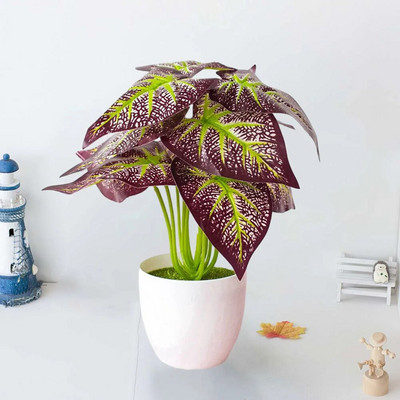 Τεχνητή λεμονιά ψεύτικα λουλούδια σε γλάστρες Ψεύτικο γραφείο φυτών Εξωτερική αυλή Παράθυρο κήπου Μπαλκόνι φυτό σε γλάστρα Σπίτι Floral διακόσμηση