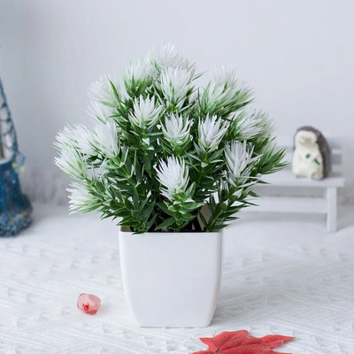 Τεχνητή λεμονιά ψεύτικα λουλούδια σε γλάστρες Ψεύτικο γραφείο φυτών Εξωτερική αυλή Παράθυρο κήπου Μπαλκόνι φυτό σε γλάστρα Σπίτι Floral διακόσμηση