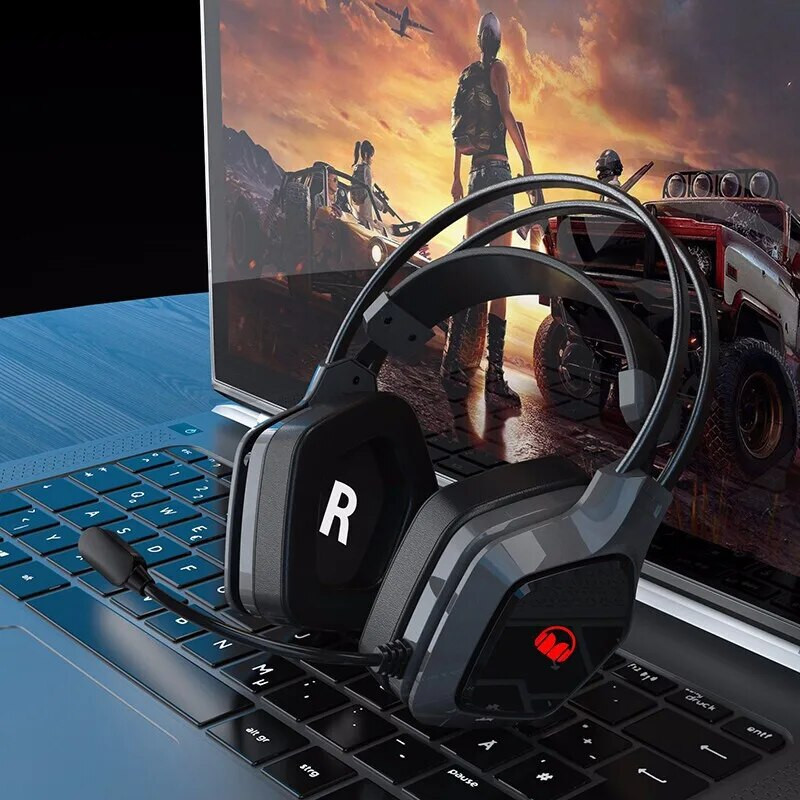 MONSTER AIRMARS N1S Gaming slušalice Žičano računalo Slušalice za mobilni telefon Podesivi mikrofon Produžni kabel Smanjenje buke
