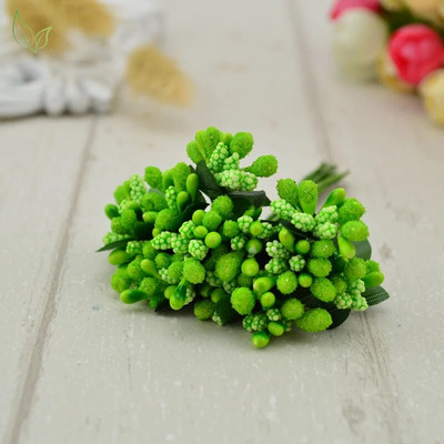 12 komada prašnika od šećera, ručno rađeno umjetno cvijeće, jeftini ukrasi za vjenčanje, DIY vijenac, kutija za darove, ručno izrađeni spomenari, lažni cvijet