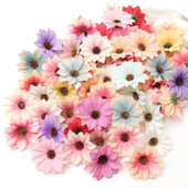 Jeftini 30 kom gerbera Umjetni cvijet Dekoracija za kućne zabave Dodaci za vjenčanje Vijenac Uradi sam Božićni obrt Lažno cvijeće