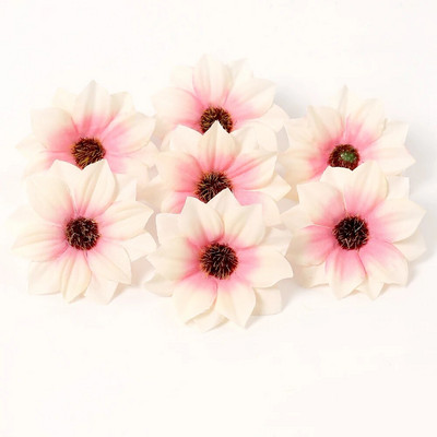 Jeftini 30 kom gerbera Umjetni cvijet Dekoracija za kućne zabave Dodaci za vjenčanje Vijenac Uradi sam Božićni obrt Lažno cvijeće