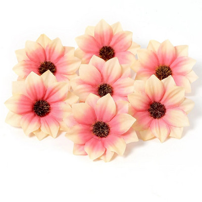 Jeftini 30 kom gerbera Umjetni cvijet Dekoracija za kućne zabave Dodaci za vjenčanje Vijenac Uradi sam Božićni obrt Lažno cvijeće