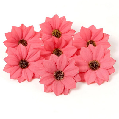 Jeftini 30 kom gerbera Umjetni cvijet Dekoracija za kućne zabave Dodaci za vjenčanje Vijenac Uradi sam Božićni obrt Lažno cvijeće