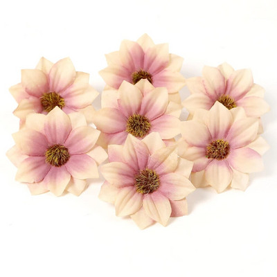 Jeftini 30 kom gerbera Umjetni cvijet Dekoracija za kućne zabave Dodaci za vjenčanje Vijenac Uradi sam Božićni obrt Lažno cvijeće