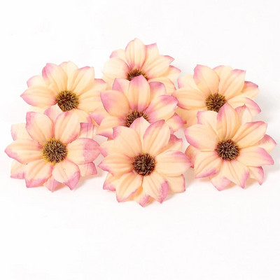 Jeftini 30 kom gerbera Umjetni cvijet Dekoracija za kućne zabave Dodaci za vjenčanje Vijenac Uradi sam Božićni obrt Lažno cvijeće