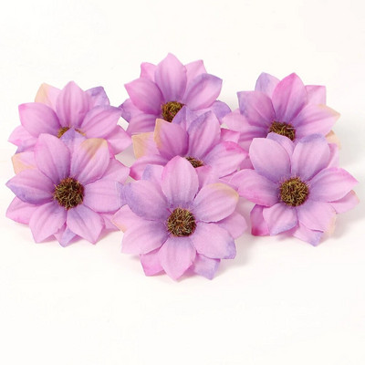 Jeftini 30 kom gerbera Umjetni cvijet Dekoracija za kućne zabave Dodaci za vjenčanje Vijenac Uradi sam Božićni obrt Lažno cvijeće