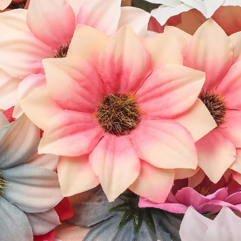 Jeftini 30 kom gerbera Umjetni cvijet Dekoracija za kućne zabave Dodaci za vjenčanje Vijenac Uradi sam Božićni obrt Lažno cvijeće