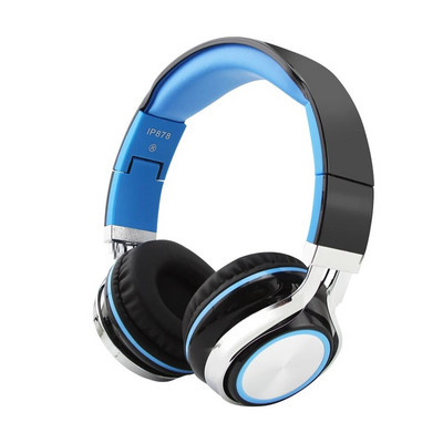 Bluetooth bežične slušalice za računalne igre Sklopive glazbene sportske slušalice s mikrofonom PC igrače za mobilne telefone