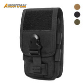 1000D Tactical Phone Pouch Military Fanny Pack Divslāņu EDC Pack Outdoor Maka turētāja jostas jostas soma medībām kempingā