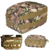 Tactical Molle Utility Pouch EDC Gadget Alat Prva pomoć Ruksak Prsluk Torba Camo Military Dump Drop Pouch Torbe za pribor za lov