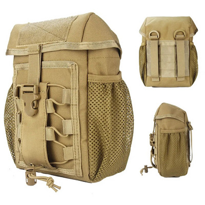 Molle Hunting Utility Pouch Военна чанта за кръст Army EDC Medical Tactical Pack Къмпинг Туризъм Комплект за оцеляване Аксесоари EMT Bag