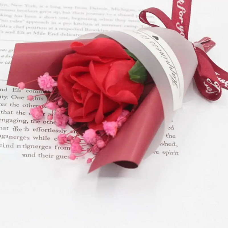 Sapun Buket ruža Poklon za Valentinovo za prijatelje Vjenčani buket Dekoracije doma Buket ruža Ruke Pokloni za svatove