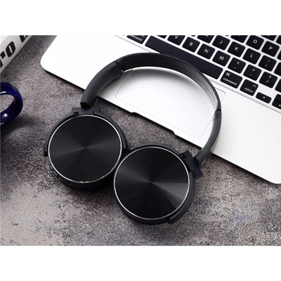 3,5 mm-es vezetékes/vezeték nélküli Bluetooth fejhallgató térhatású hang HiFi sztero számítógépes játékhoz kihangosító fejhallgató mikrofonos fülhallgatóval